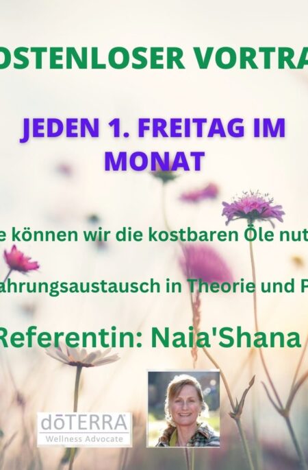 Info-Abend - doTERRA - Öle und Anwendungen